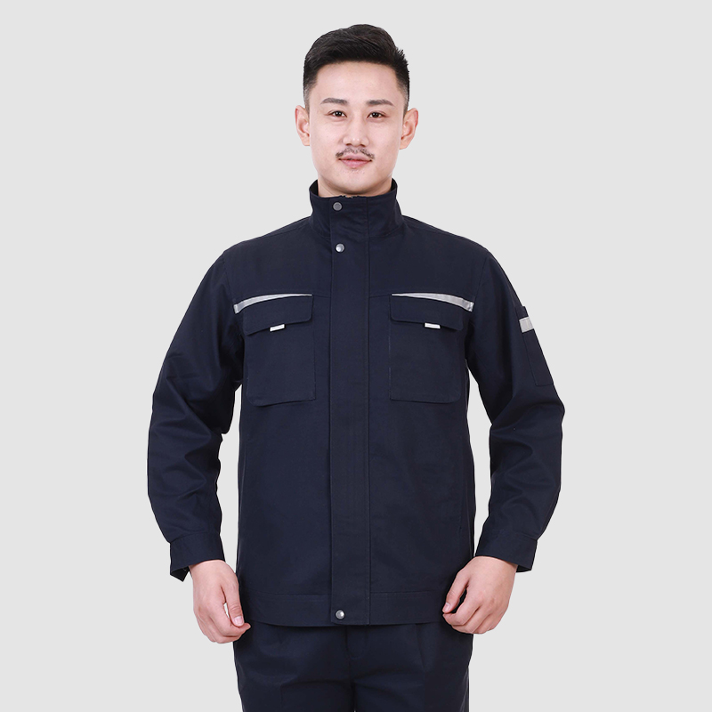 春秋工作服1810尖刀款藏蓝-