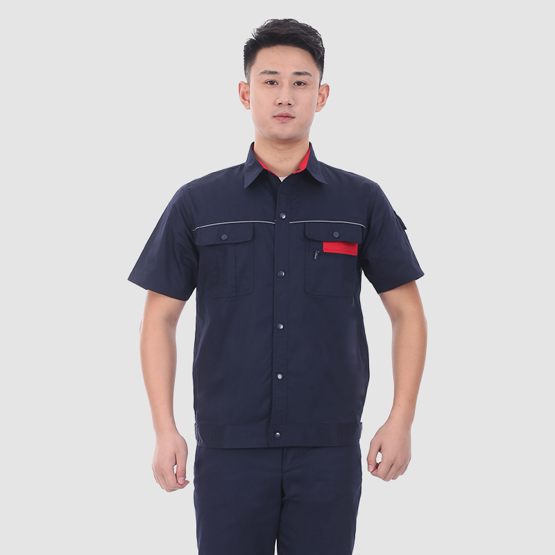 夏季工作服防静电9903藏蓝_