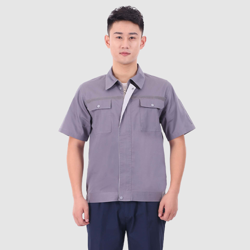 夏季工作服0532灰色_