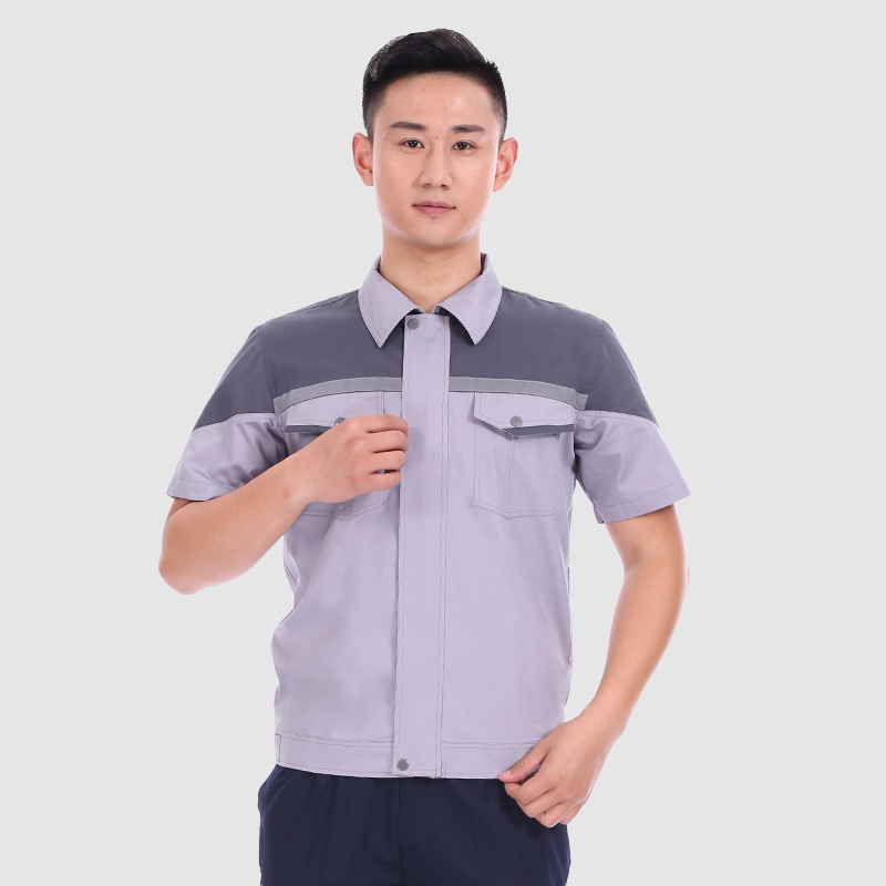 夏季工作服7701灰色