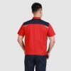 夏季工作服9803防静电大红_