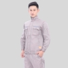春秋工作服防阻燃9601浅灰_