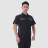 夏季工作服9801黑灰_