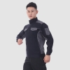 春秋工作服防撕裂9802黑灰_