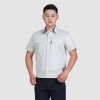 夏季工作服98002防静电浅灰_