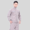春秋工作服防阻燃9601浅灰_