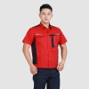 夏季工作服9803防静电大红_